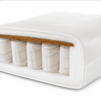 Dual Core Cotbed Mattress 140cm x 70cm