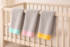 Organic Cotton Cot Blanket - 120x100cm