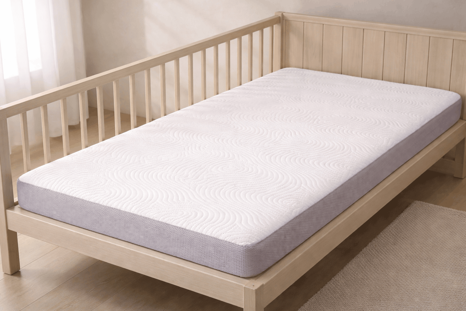 Luxury Dual Core Cotbed Mattress 140cm x 70cm