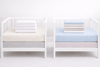 2 Pack Organic Cot bed. To fit mattress: approx. 140cm x 70cm