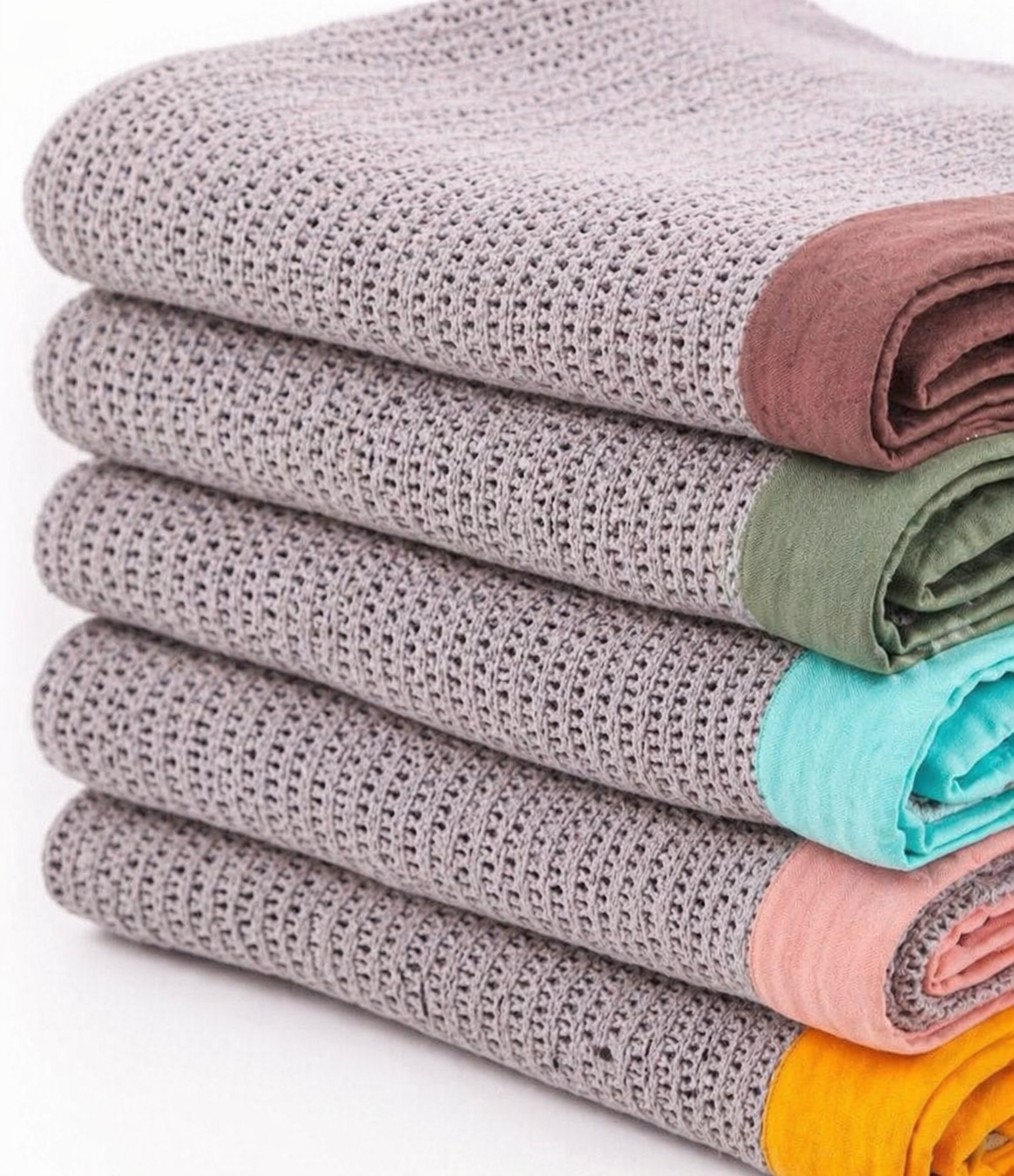 Organic Cotton Pram Blanket - 90x70cm