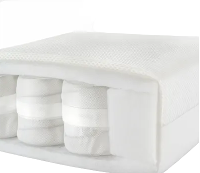 Breathable Pocket Spring Mattress Cot 120cm x 60cm