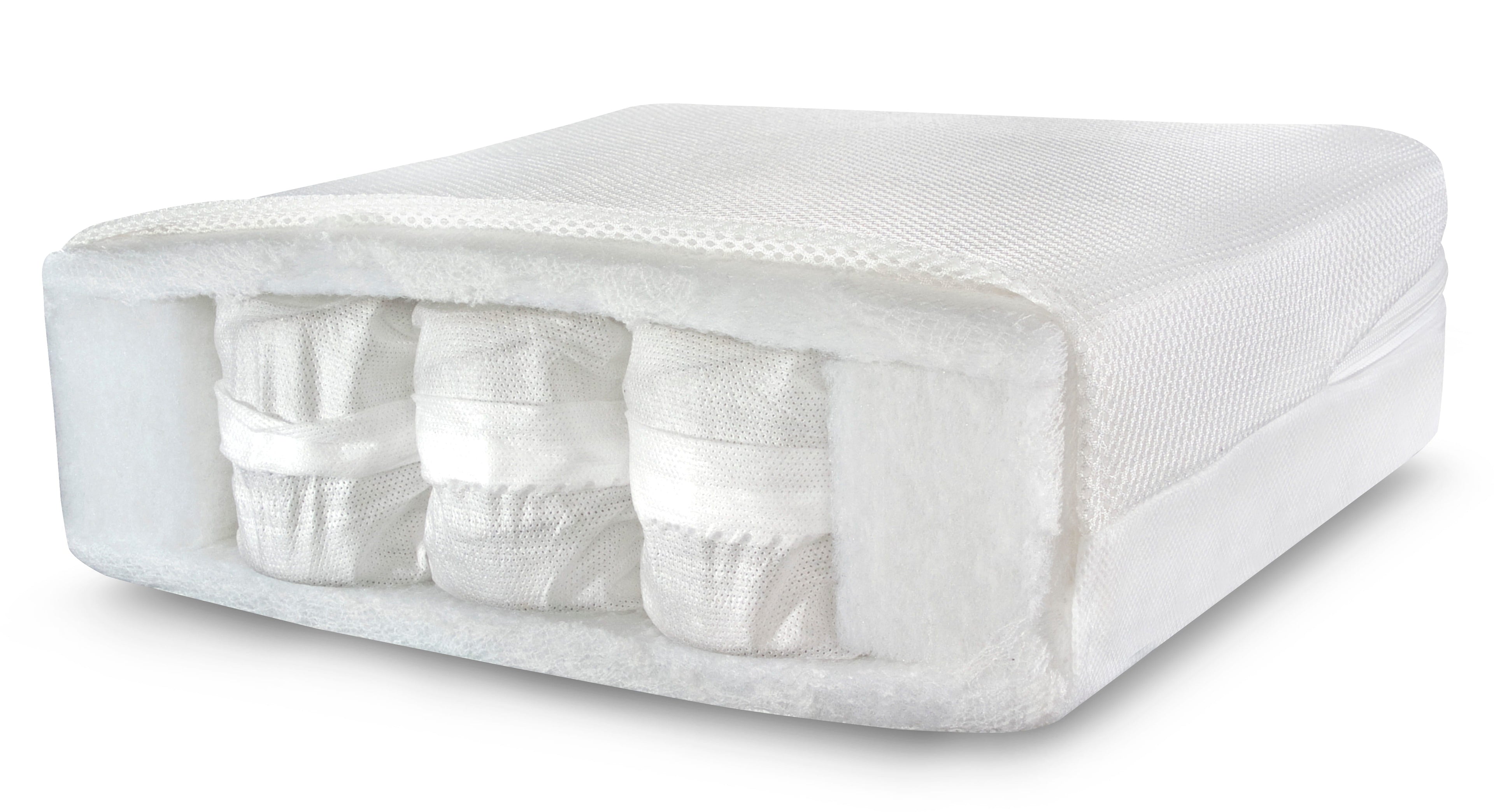 Airfresh Pocket Sprung Cot Mattress 120 X 60cm