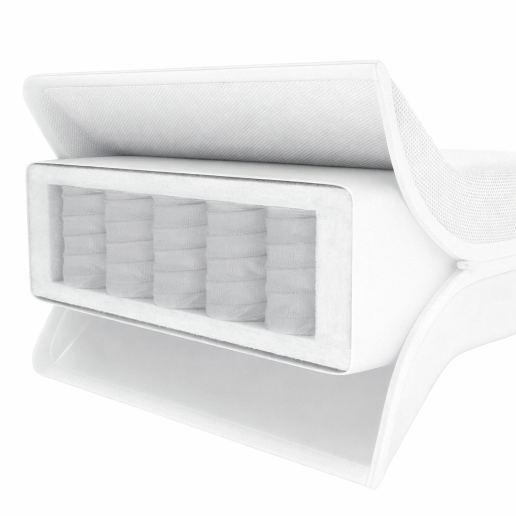 Airfresh Pocket Sprung Cot Mattress 120 X 60cm